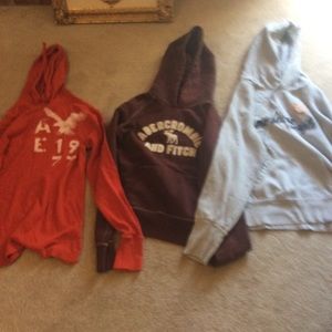 Lot of 3 hoodies